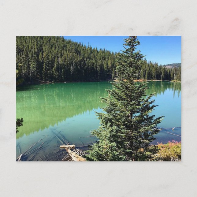 Teufelssee, Oregon Postkarte (Vorderseite)