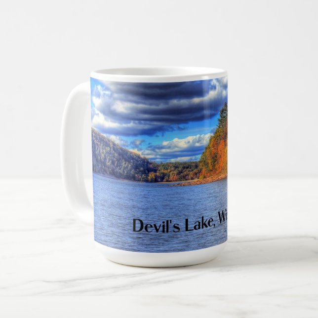 Teufelssee, Wisconsin Kaffeetasse (Vorderseite Links)
