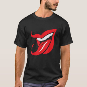 Teufelszunge Faules Halloween-Kostüm Gruselig Unhe T-Shirt