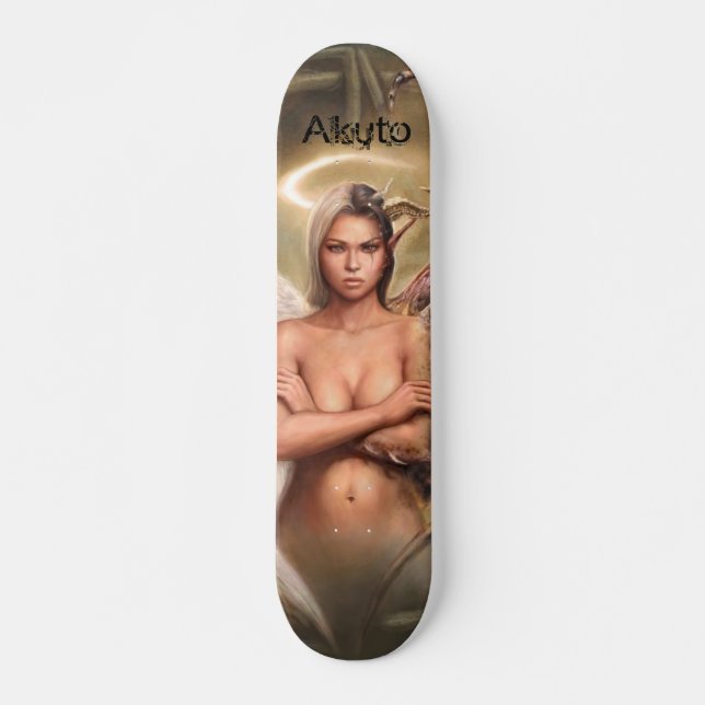teuflischer Engel, Akuto Skateboard (Vorne)