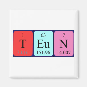 Teun-Periodenmagnet Magnet
