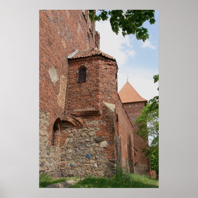 Teutonic Order Castle Neidenburg Poster (Vorne)