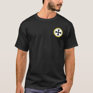 Teutonic Ritter-Kreuz-rundes Siegel-Shirt T-Shirt