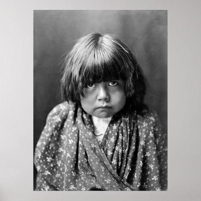 Tewa Indian Child, 1905 Poster (Vorne)