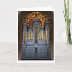 Tewkesbury Abbey Orgelkarte (vertikal) Karte