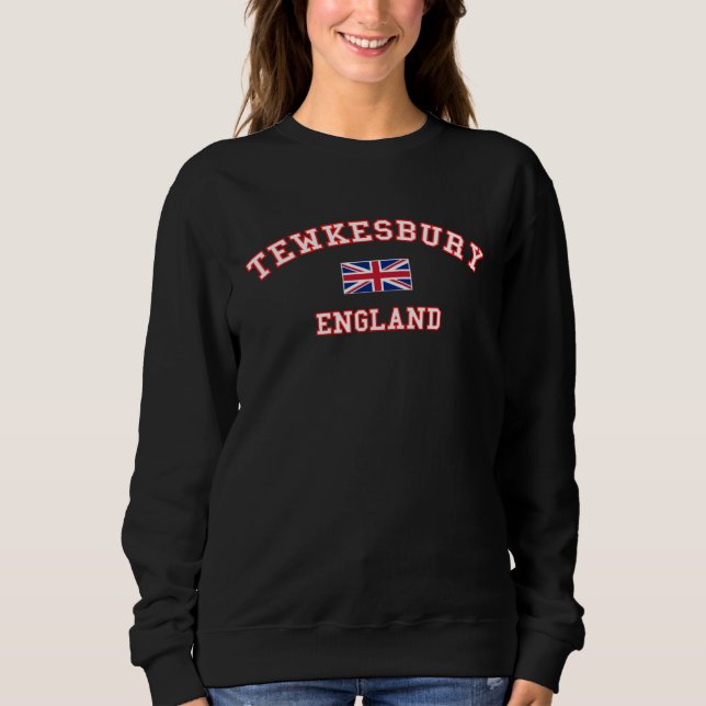 TEWKESBURY British Flag Badge Sweatshirt (Vorderseite)