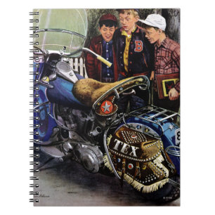 Tex Motorrad Notizblock