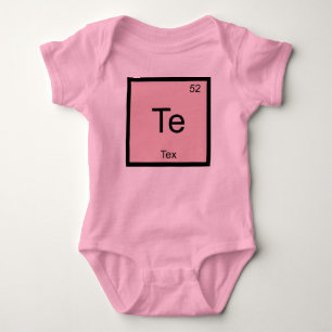 Tex Name Chemie Element Periodensystem Baby Strampler