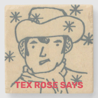 TEX-ROSE-MARKENSTEIN-UNTERSETZER STEINUNTERSETZER