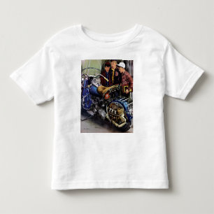 Tex’s Motorcycle Kleinkind T-shirt