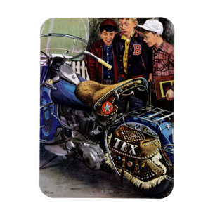 Tex’s Motorcycle Magnet