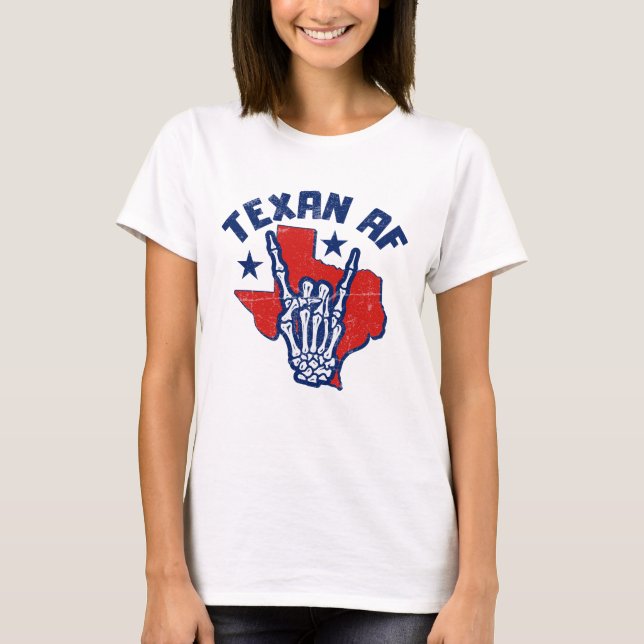 Texan AF T - Shirt (Vorderseite)