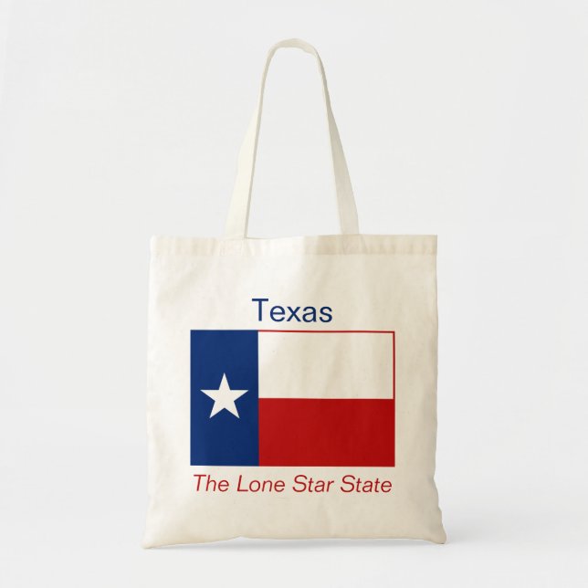 Texan-Flaggen-Tasche Tragetasche (Vorne)