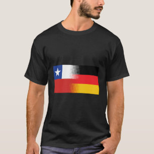 Texan German American Flag Deutschland Tex T-Shirt