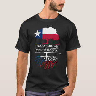 Texan gewachsen mit tschechischen Wurzeln T-Shirt