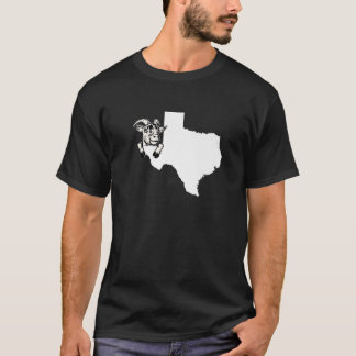 Texan Goat Rancher Ziege Bauer Texas Kontur G T-Shirt