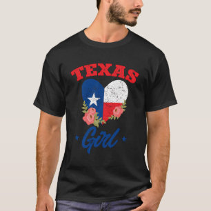 Texan Lone Star Staat Funny Texas Girl T-Shirt