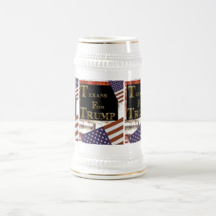 TEXANE FÜR TRUMP BIERGLAS