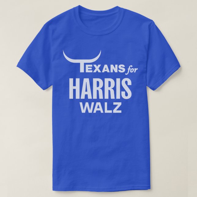 Texaner für Kamala 2024 Tim Walz TShirt (Design vorne)