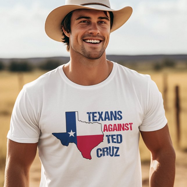 Texaner gegen Ted Cruz 2024 Wahl T-Shirt (Von Creator hochgeladen)