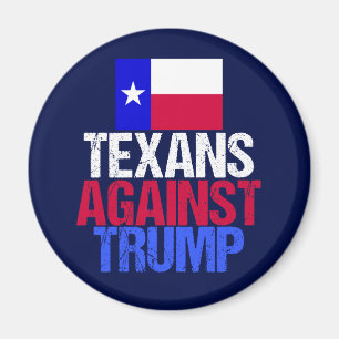 Texaner gegen Trump Magnet