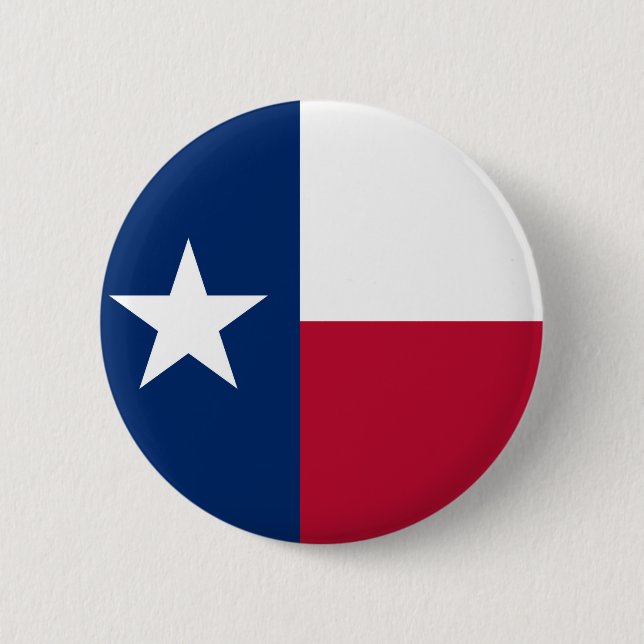 texanische Flagge Button (Vorderseite)