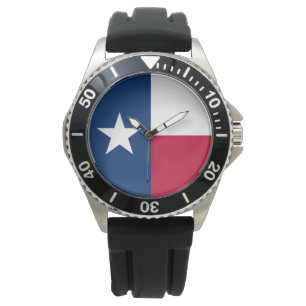 Texanische Staatsflagge (Texas) Armbanduhr