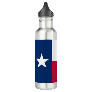 Texanische Staatsflagge (Texas) Edelstahlflasche