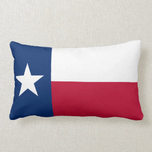 Texanische Staatsflagge (Texas) Lendenkissen