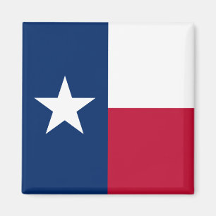 Texanische Staatsflagge (Texas) Magnet