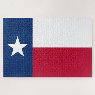 Texanische Staatsflagge (Texas) Puzzle