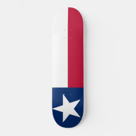 Texanische Staatsflagge (Texas) Skateboard