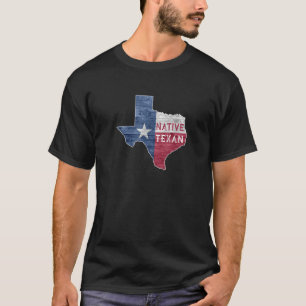 Texanischer Staat der texanischen Flagge T Shirt