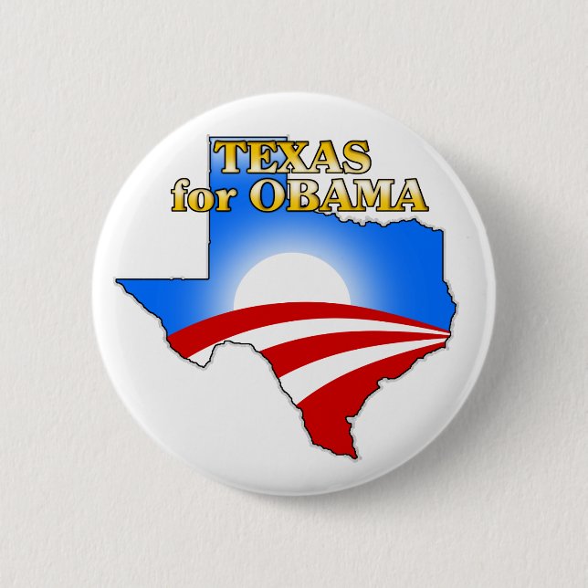 Texas4Obama Button (Vorderseite)