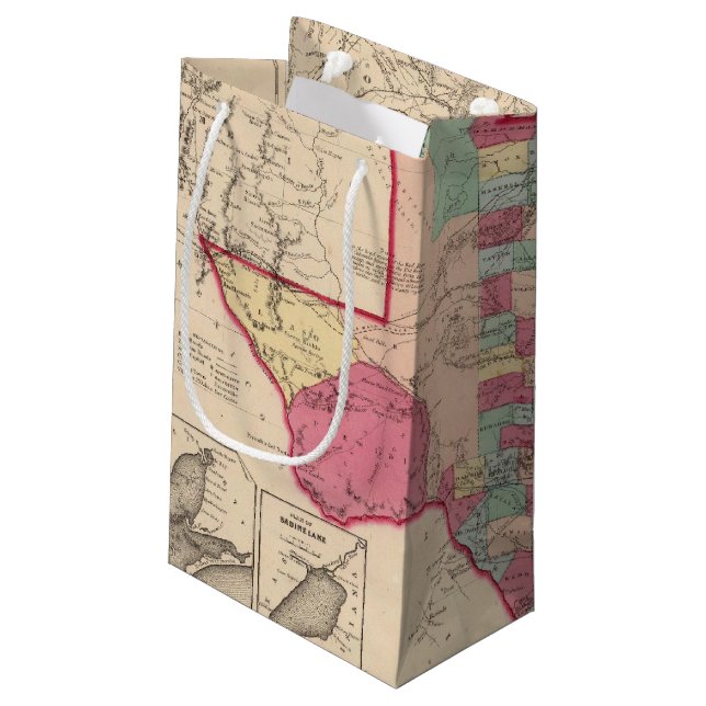 Texas 10 kleine geschenktüte (Rückseite Schrägansicht)