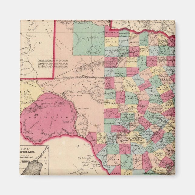 Texas 10 magnet (Vorne)