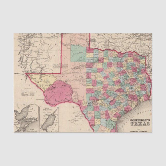 Texas 10 seidenpapier (Vorderseite)