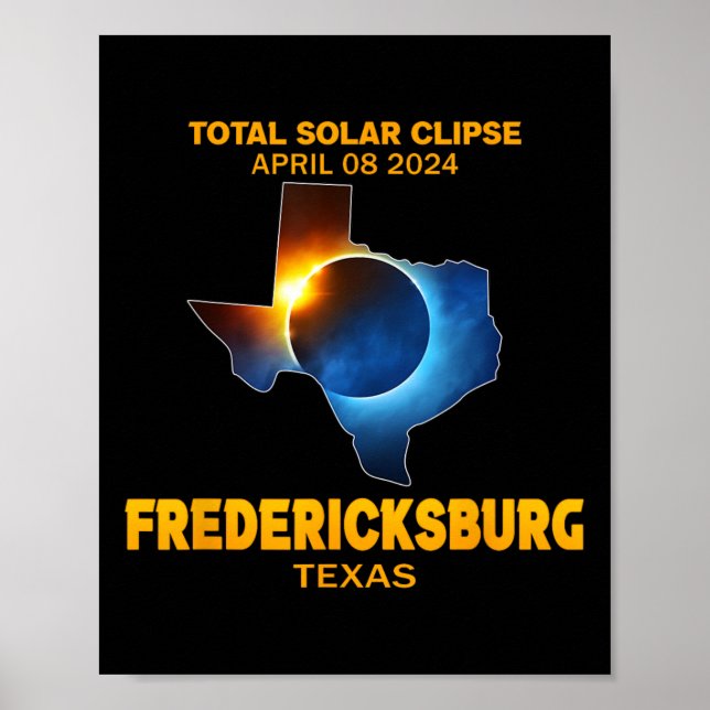 Texas 2024 Gesamtsolare Poster (Vorne)