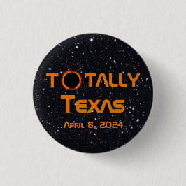 Texas 2024 Solar Eclipse Button