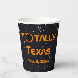 Texas 2024 Solar Eclipse Pappbecher