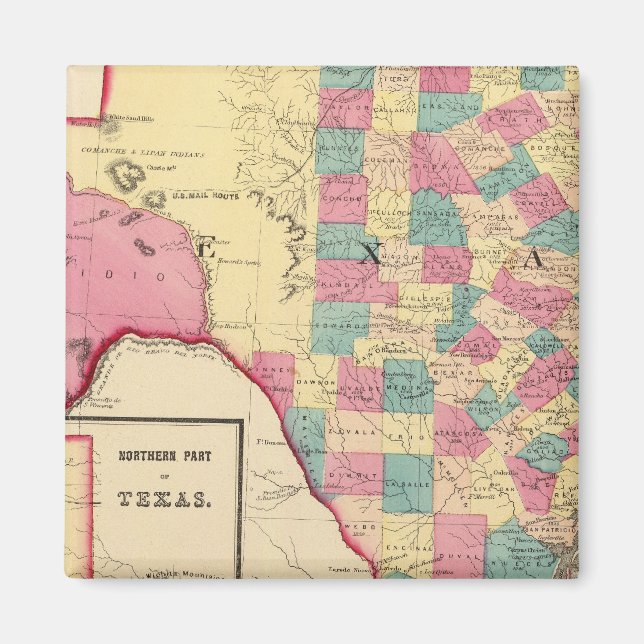 Texas 2 magnet (Vorne)