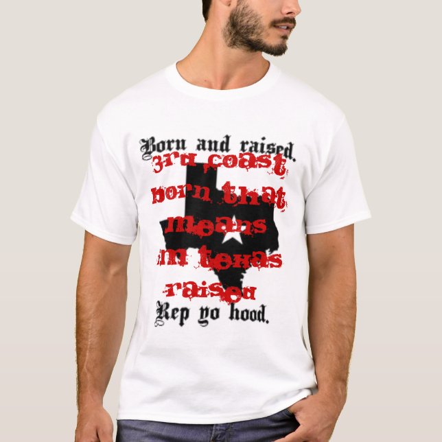 Texas, 3. Küste Bor… T-Shirt (Vorderseite)