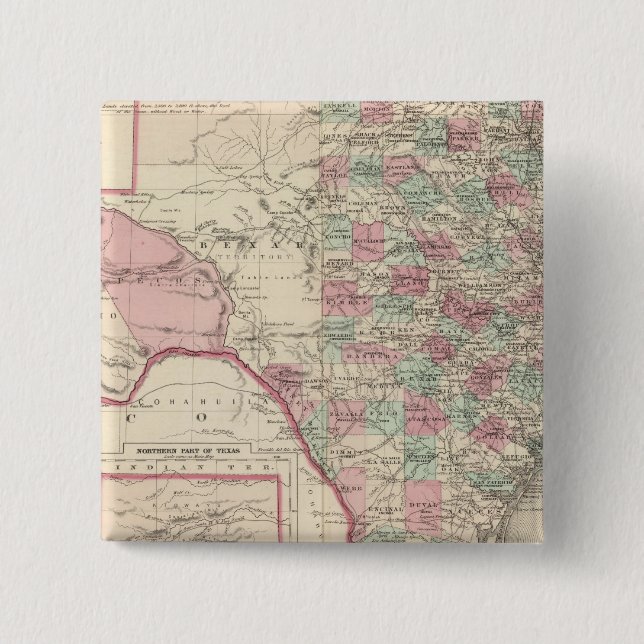 Texas 5 button (Vorderseite)