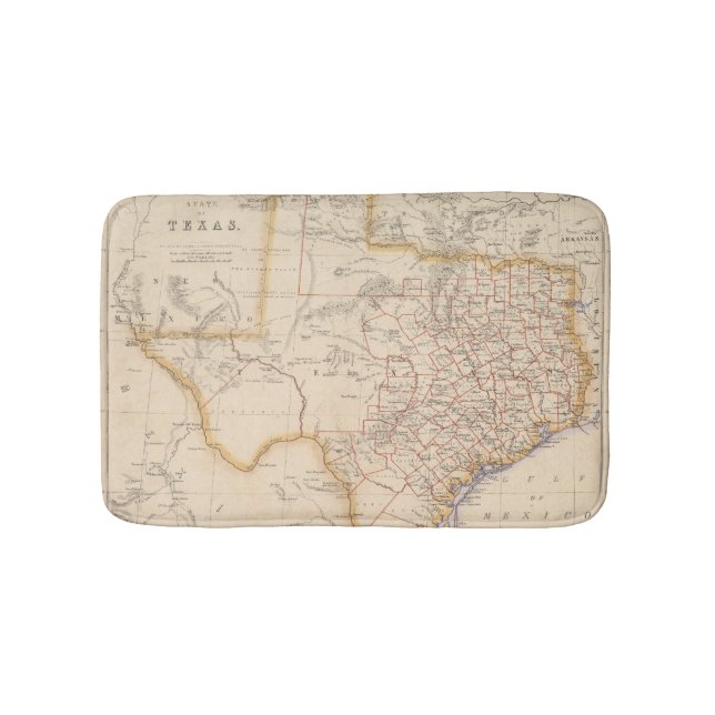Texas 6 badematte (Vorderseite)