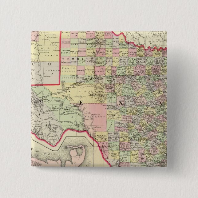 Texas 7 button (Vorderseite)