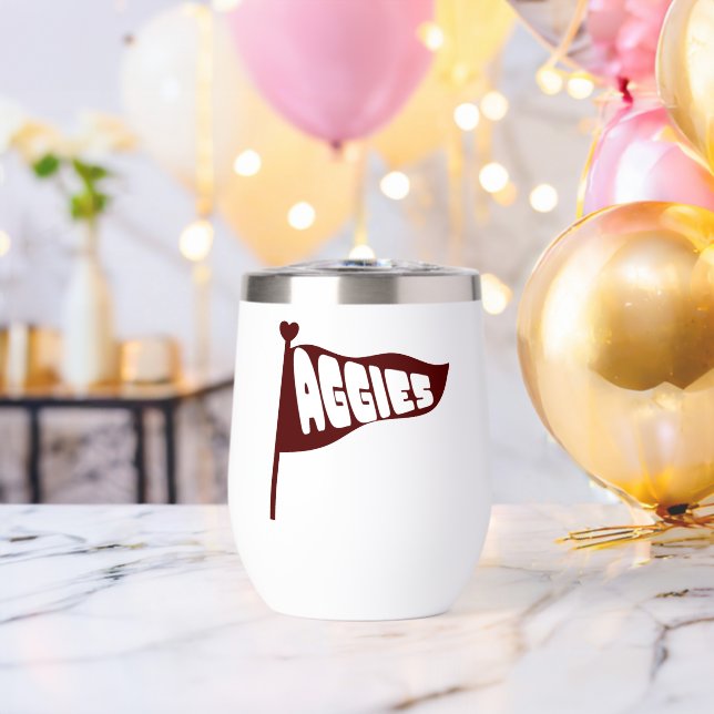 Texas A&M Aggies Weintumbler (Junggesellenabschied (gedreht))