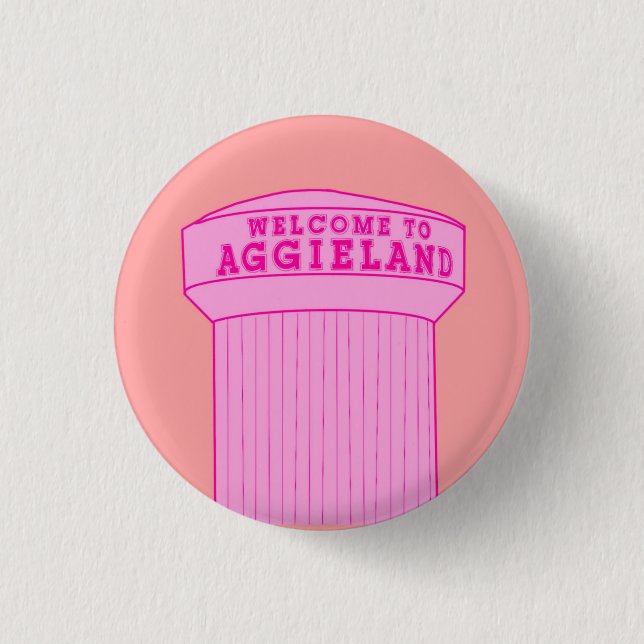 Texas A&M Gameday-Anstecknadel Button (Vorderseite)