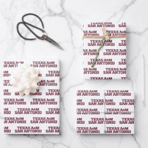 Texas A&M San Antonio Geschenkpapier Set