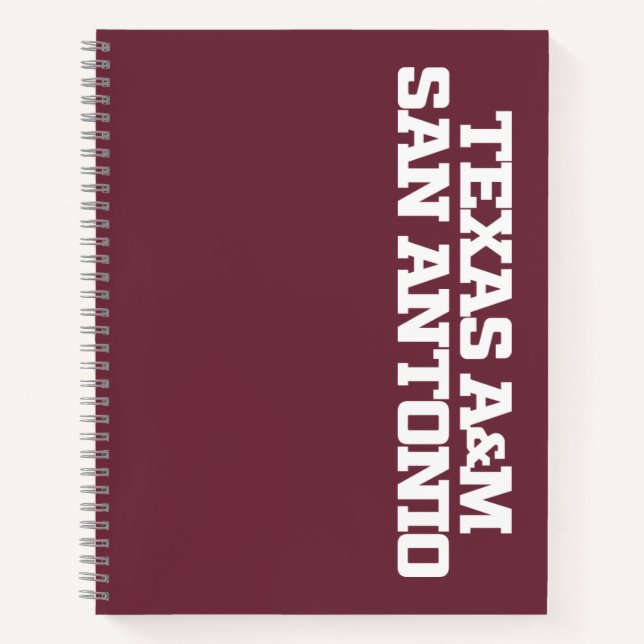 Texas A&M San Antonio Notizbuch (Vorderseite)