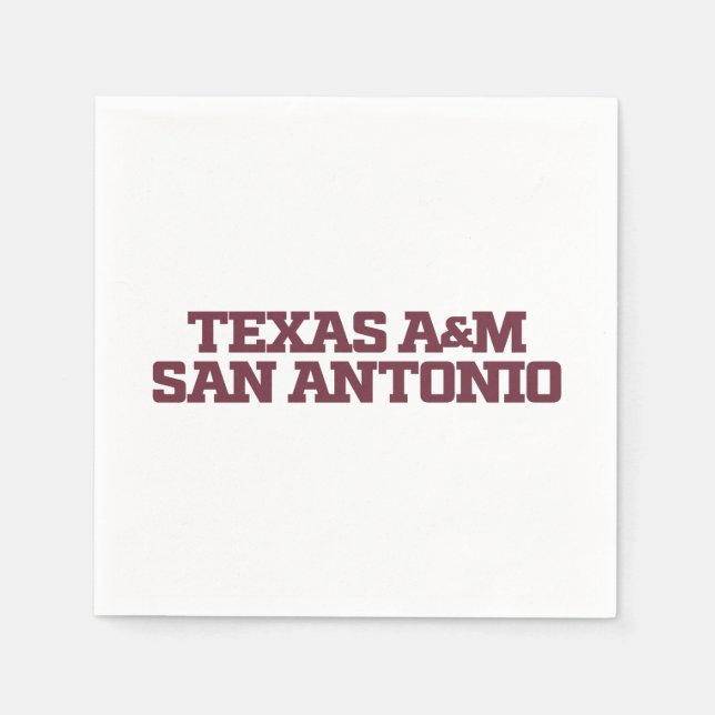 Texas A&M San Antonio Serviette (Vorderseite)